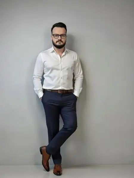 portret twórcy strony Łukasza Kendra